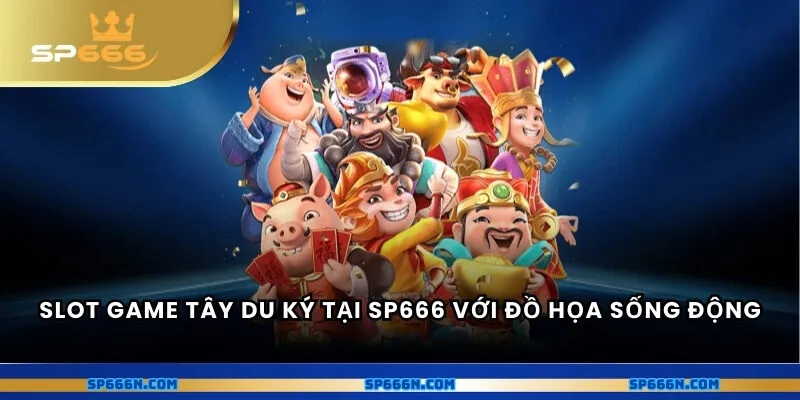 Slot game tây du ký tại SP666 với đồ họa sống động